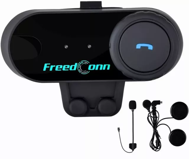Motorcycle Helmet Intercom Bluetooth Headset Headphone FM FreedConn TOM-VB