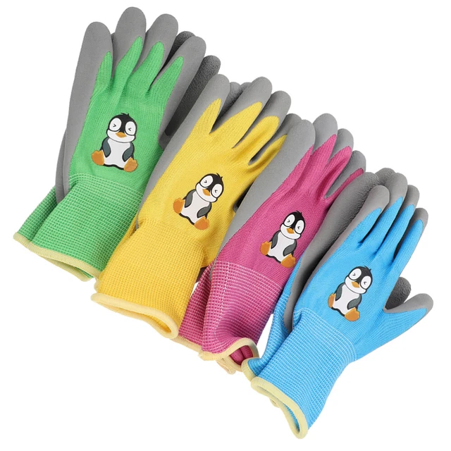 4 Pairs Wear Resistant Gloves Garden Glove Reusable Gardening Working Glove