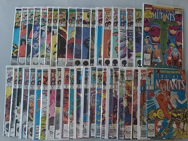 New Mutants Comic Lot - Complete Your Collection with These Vintage Treasures