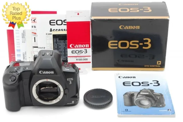 [Near Mint+++ w/Box] Canon EOS-3 EOS 3 Body SLR 35mm Film Camera From Japan