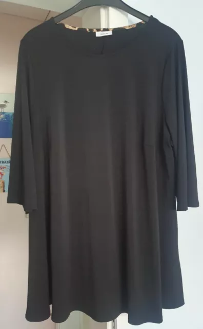 YESSICA  Longshirt / Shirt / Tunika - Gr. 48/50 - schwarz