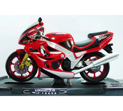 Maquette Moto Guiloy Superbike 1:6, Custom Angel 16243, Rouge, Fabrication Espagnole