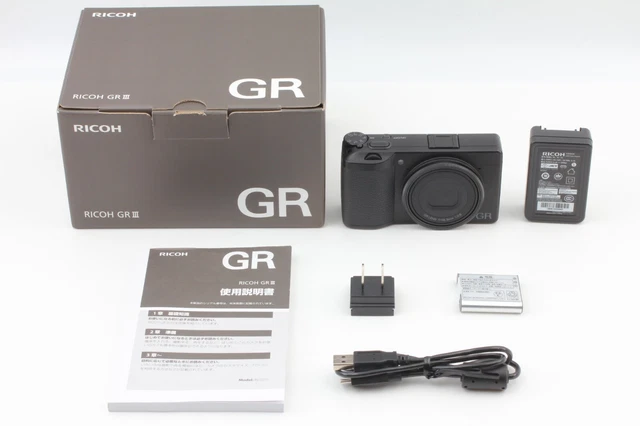 [Mint+++ in Box SH:0184] Ricoh GR III 24.2MP APS-C Compact Digital Camera Japan 3