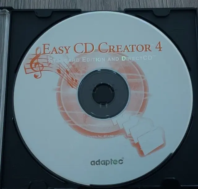 Adaptec Easy CD Creator 4 Standard Edition and DirectCD CDROM Recording Software