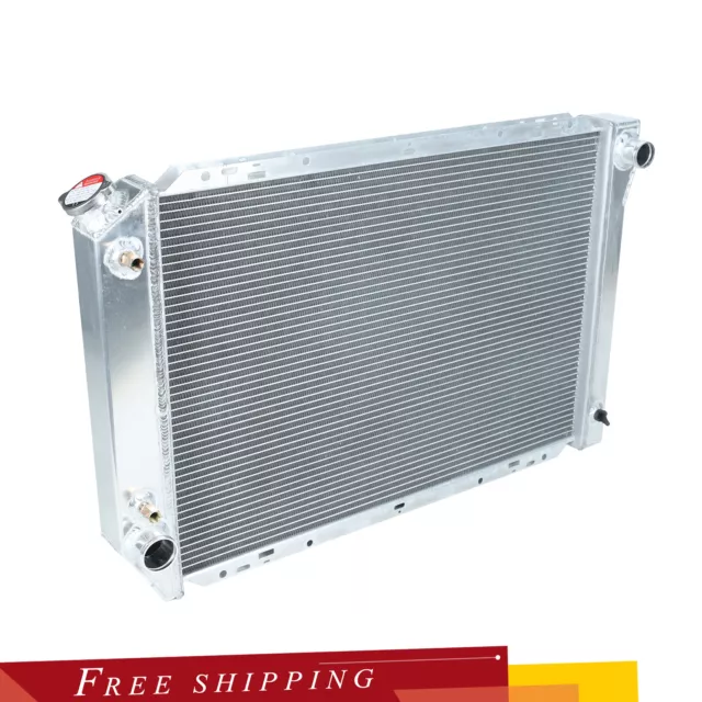 Racing Radiator Full Aluminum For 80-84 Ford F150 F250 F350 Bronco 5.0/5.8/7.5L