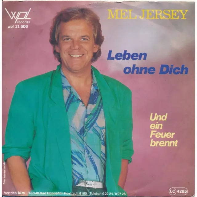 Leben ohne dich - Mel Jersey - Single 7" Vinyl 132/16