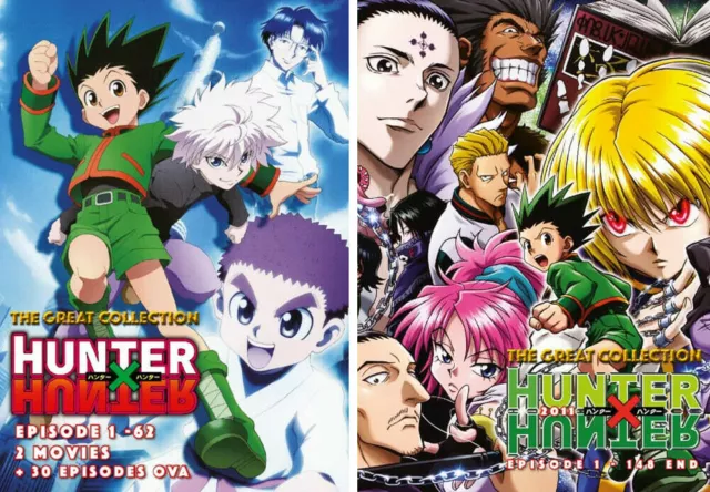 Anime DVD The Great Collection HUNTER X HUNTER Complete ENGLISH DUB Box Set