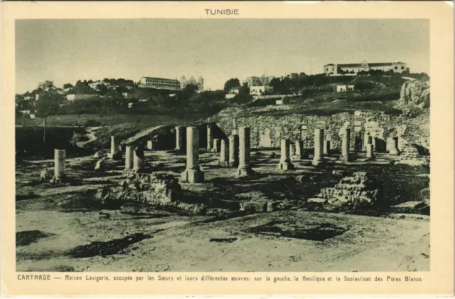 CPA AK TUNISIE CARTHAGE Maison Lavigerie (11100)