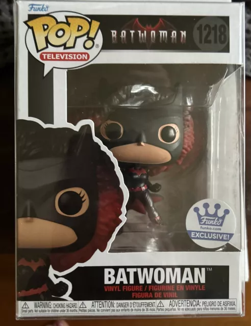 Funko POP Vinyl - Television - Batwoman - #1218 - Exclusive In Pop Protector