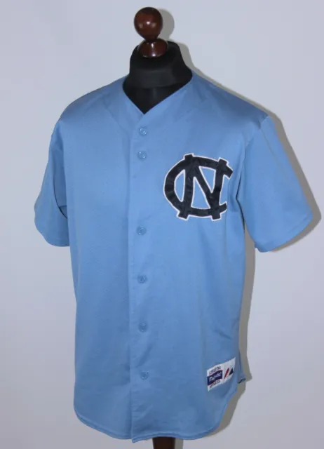 Vintage USA North Carolina baseball shirt jersey Majestic Size L