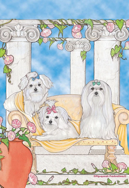 Pipsqueak House Flag - Maltese 49983