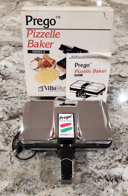 pizzelle baker prego series ii