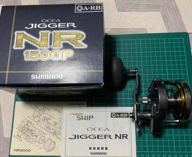 Ocea Jigger NR 1500P Shimano Baitcast Fishing Reel RH Saltwater Offshore