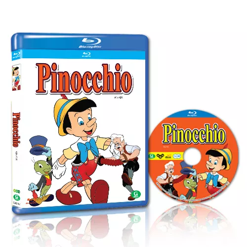Disney's Classic Pinocchio - Blu Ray - Region Free (NEW) I want to be a real boy