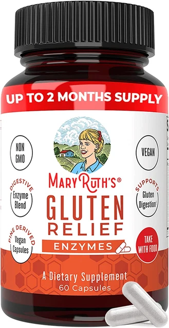 Digestive Support | up to 2 Month Supply | Gluten Digestive Enzyme | Gluten Enzy