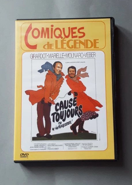DVD CAUSE TOUJOURS TU M'INTERESSES - Jean Pierre MARIELLE / Annie GIRARDOT