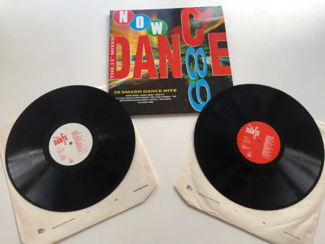 Vintage Now Dance 1989 Vinyl Double Gatefold Album LP Record Smash The 12" Mixes