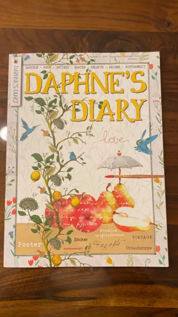 Daphnes Diary Zeitschrift 6/23, Basteln, Kochen , Urlaub, Journaling