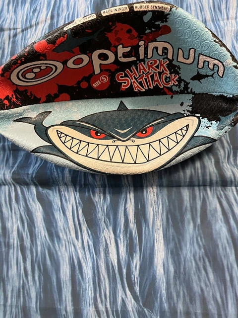 Optimum Cartoon Rugby Balls Kids Training Size  5 Mini Shark Attack