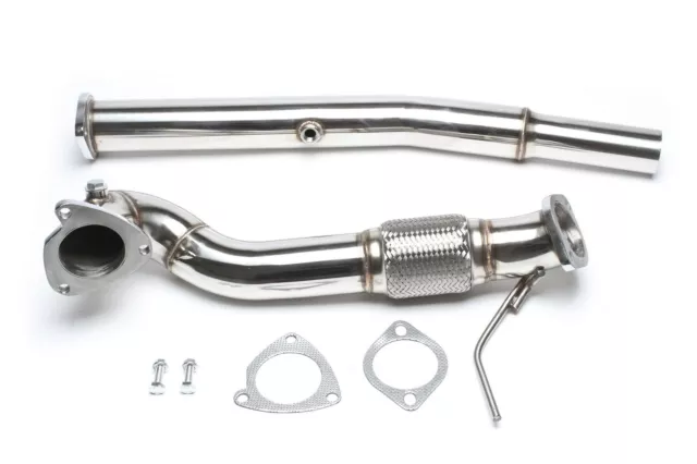 TA Technix Edelstahl Downpipe ohne Kat Audi S3 8L TT 8N Seat Leon Cupra Allrad