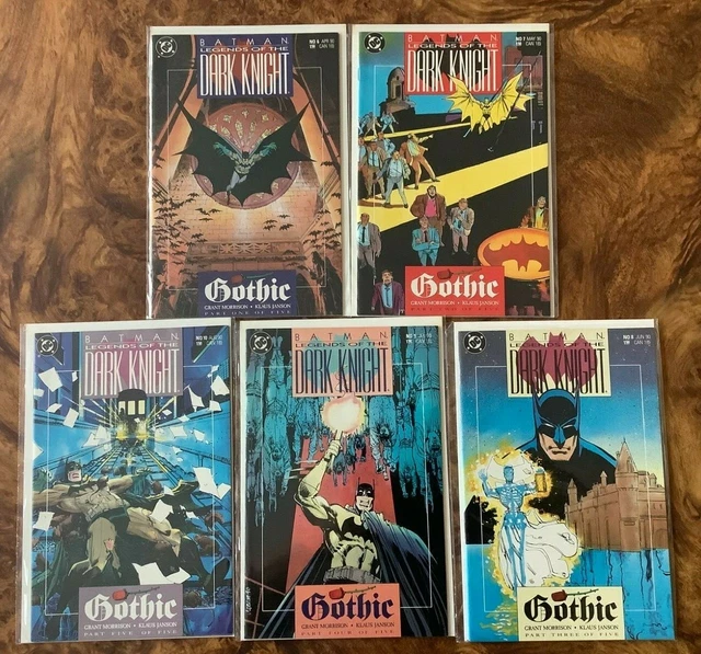 Batman: Legends of the Dark Knight 6-10 VF/NM Gothic Full Story Grant Morrison