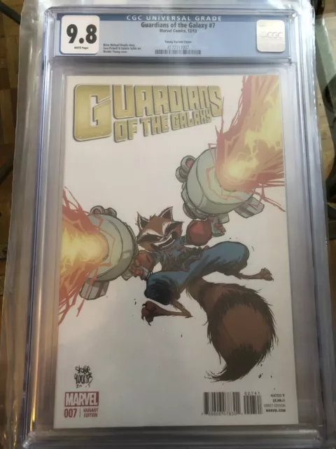 Guardians Of The Galaxy #7 Variant 1:100 Incentive 9.8 CGC