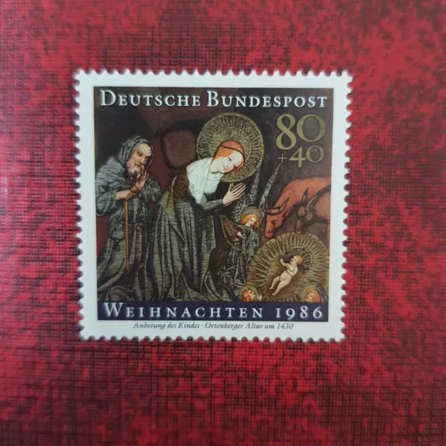 Briefmarke Bund BRD 1986, Michel 1303, Weihnachten, postfrisch
