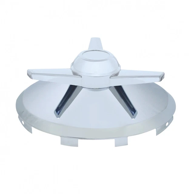 Chrome Universal 7/16" Lip Front Hub Cap