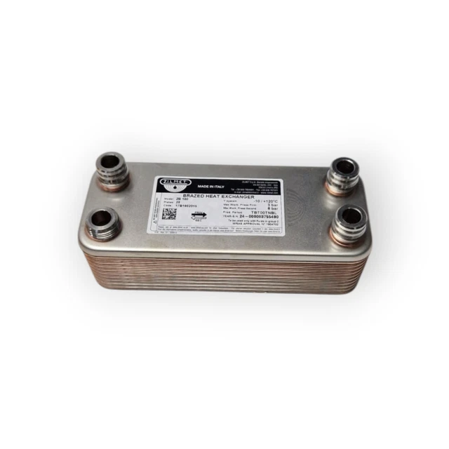 Échangeur 14 Plaques ZILMET 17B2071413 Compatible Chaudière Saunier Duval - Neuf