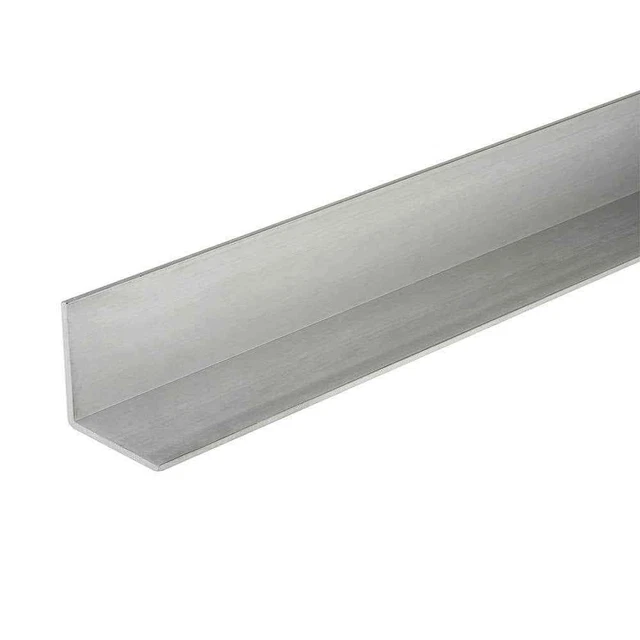 3/10.2cm x 122cm Alluminio Angolare Con 0.2cm Spesso