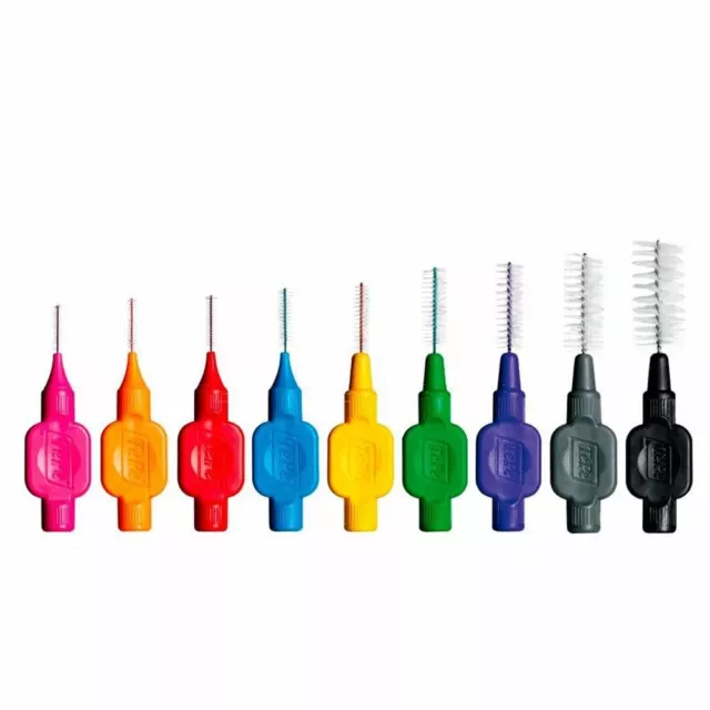 TePe Interdental Brush 8 Pack - Various Sizes & Quantity Upto 40% Cleaner Teeth