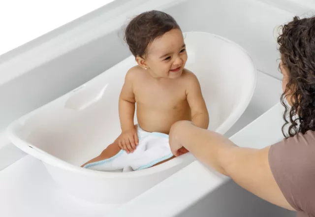 Greener Baby 3 in 1 Clean Fun Bathtub, Harbor Mist Bath Tubs