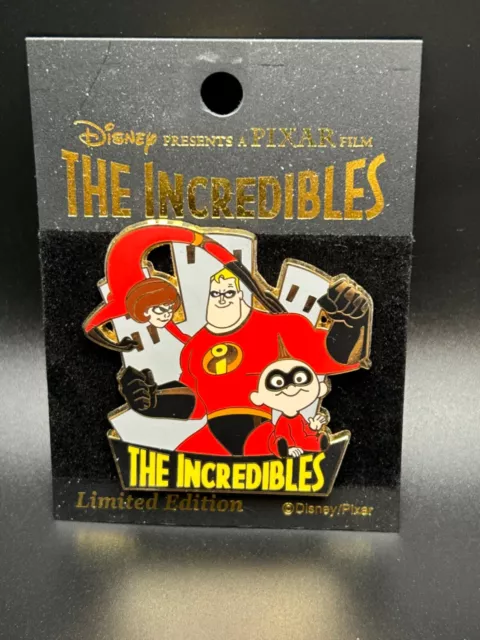 M&P Incredibles Incredible Helen Jack Jack Pixar Disney Mickey & Pals LE 600 Pin