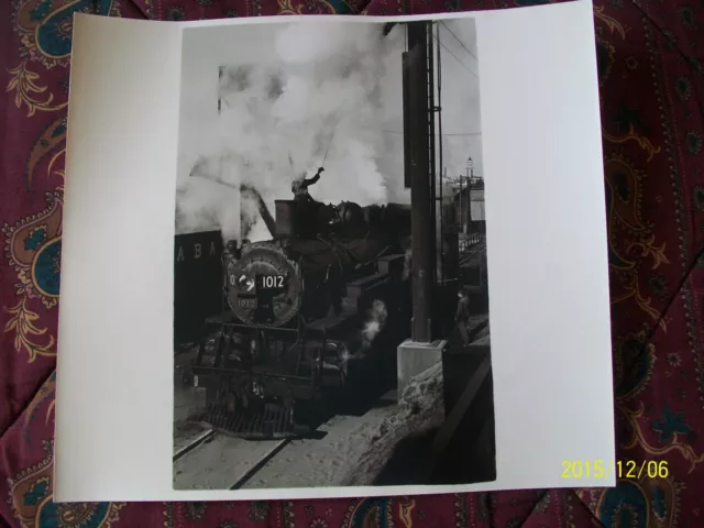 1 Fotodruck EISENBAHN Eisenbahn 1950 Dampflok