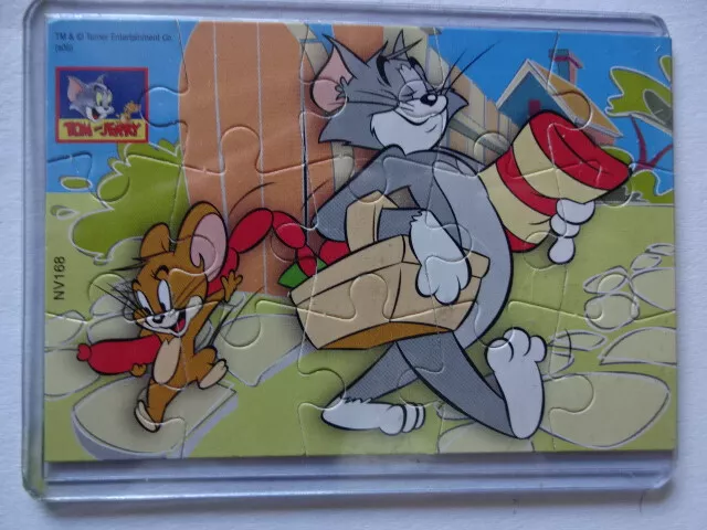 Ü EI Ferrero Puzzle / 2008 - NV-168 - Tom & Jerry - Am Strand + BPZ