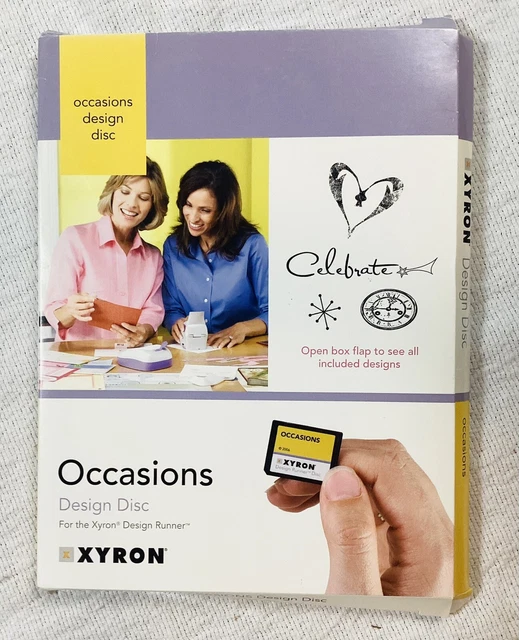 XYRON Occasions Design Disc for the Design Runner, New