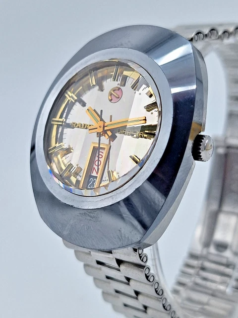 RADO DIASTER AUTOMATIK Tungsten & Stahl Herrenuhr - Daydate -Top ...