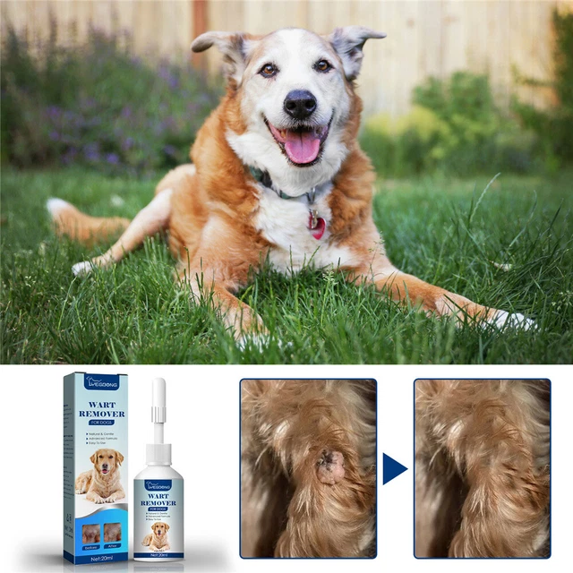 20ML Natural Pet Wart Remover Lotion Dog Skin Tags Rapidly Removal Treatment