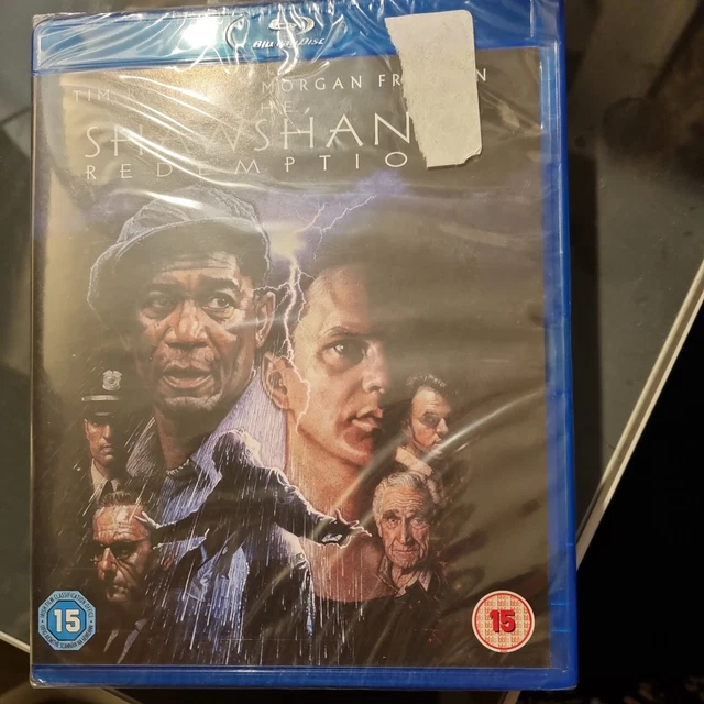 THE SHAWSHANK REDEMPTION (Bluray) Tim Robbins, Freeman, Bob
