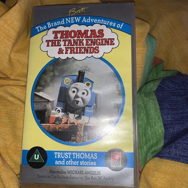 THOMAS THE TANK Engine & Friends Trust Thomas 1991 Kids Children’s VHS ...
