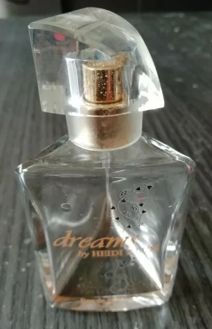 Flacon de parfum vide Dreams de Heidi Klum 2