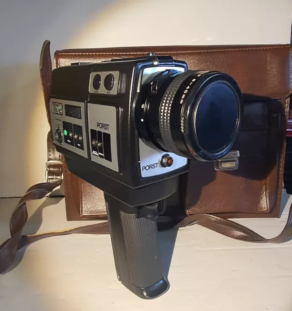 PORST m 5 XL Sound Super 8mm film Kamera, Läuft