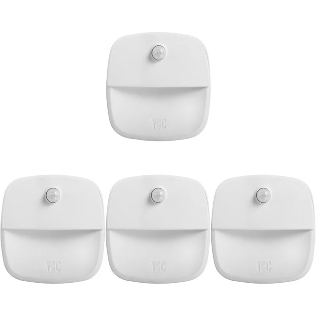 4 PCS INDOOR Sensor Light Abs Elder Night Lights Decorative Nursing