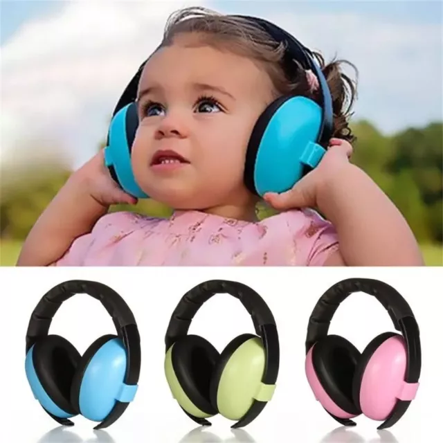 Ear Stretcher Baby Sleeping Earplugs Anti Noise Children Earmuffs Adjustable