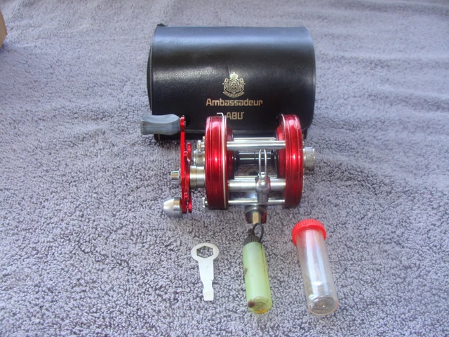 bbs13 ABU Ambassadeur 5000 Big A ① ABU AMBASSADEUR “Big A” 5000C Bait Casting Reel W/Leather