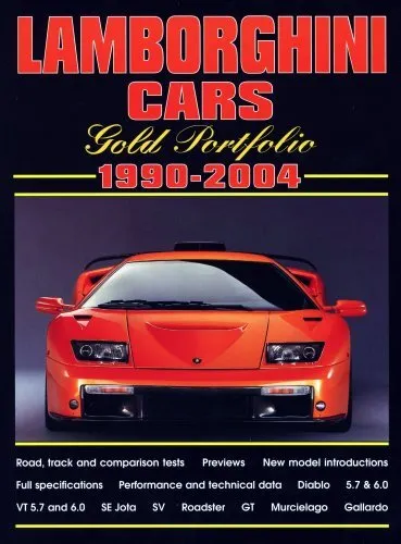 Lamborghini Cars Gold Portfolio 1990-20..., R.M. Clarke