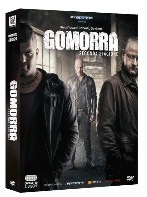 Gomorra,la serie-cofanetto stagione 2 seconda stagione completa-4 dischi dvd new