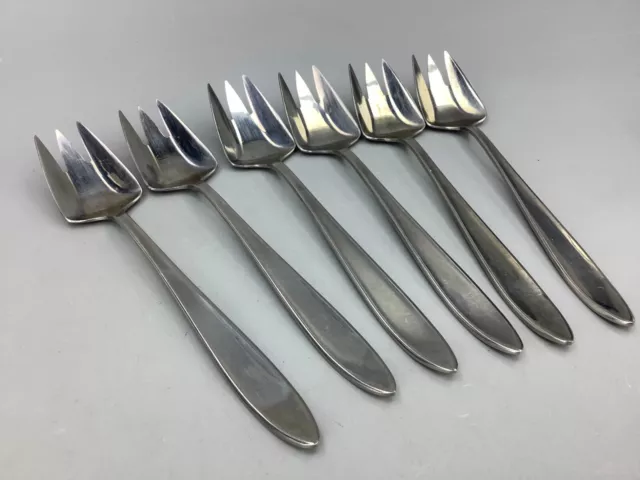 Set of 6 Vintage Sporks Splades