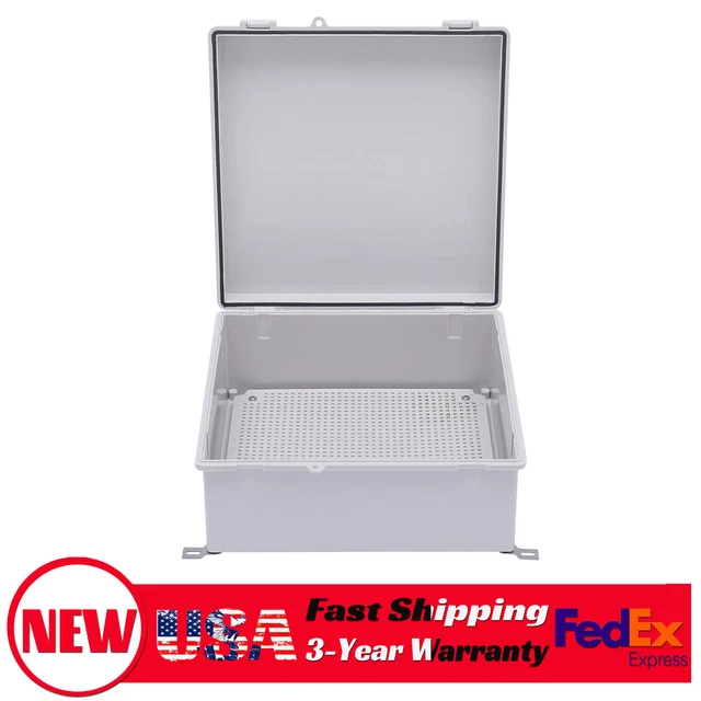 INDOOR/OUTDOOR ELECTRICAL ENCLOSURE Box Weatherproof Junction Box