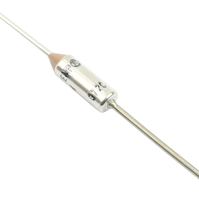 10Pcs Microtemp Axial Thermal Fuse TF 72℃ 72 Degree 10A 250V G4A00 Axial Lead